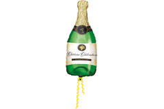 Foil Balloon - Mini Shape - Sparkling wine bottle - 23 cm
